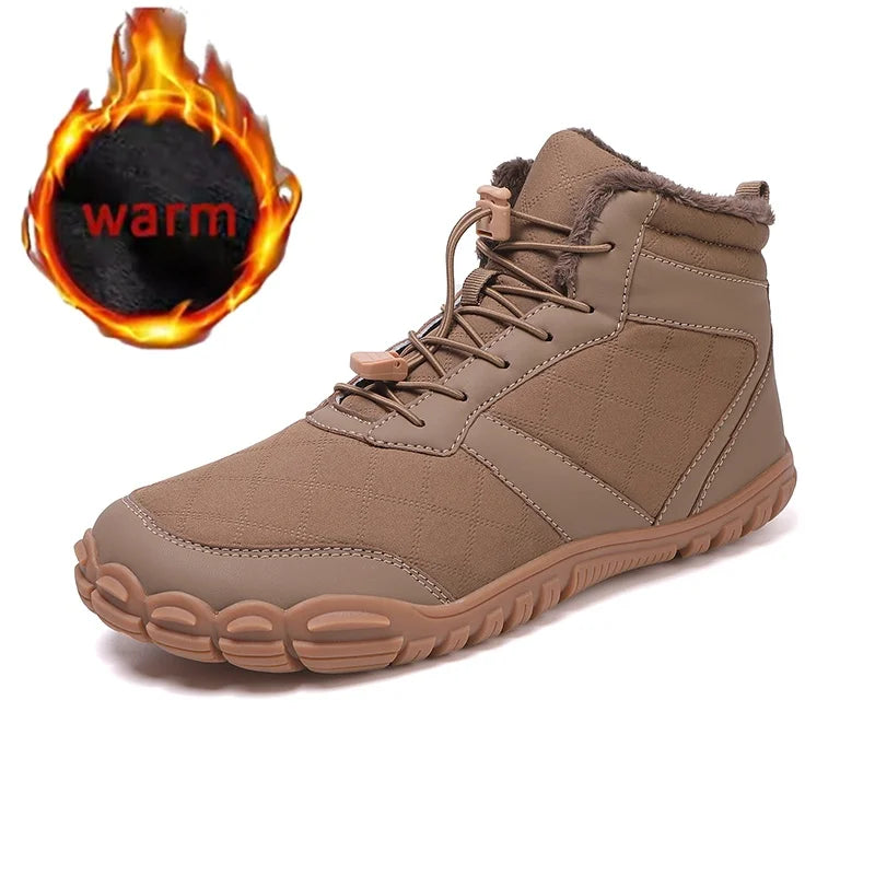 Waterproof Winter Ankle Boots – Warm Outdoor (Unisex)
