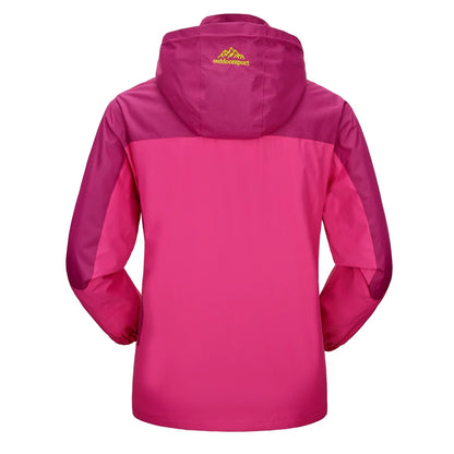 Women’s Waterproof Windbreaker – Lightweight Outdoor Hiking Jacket