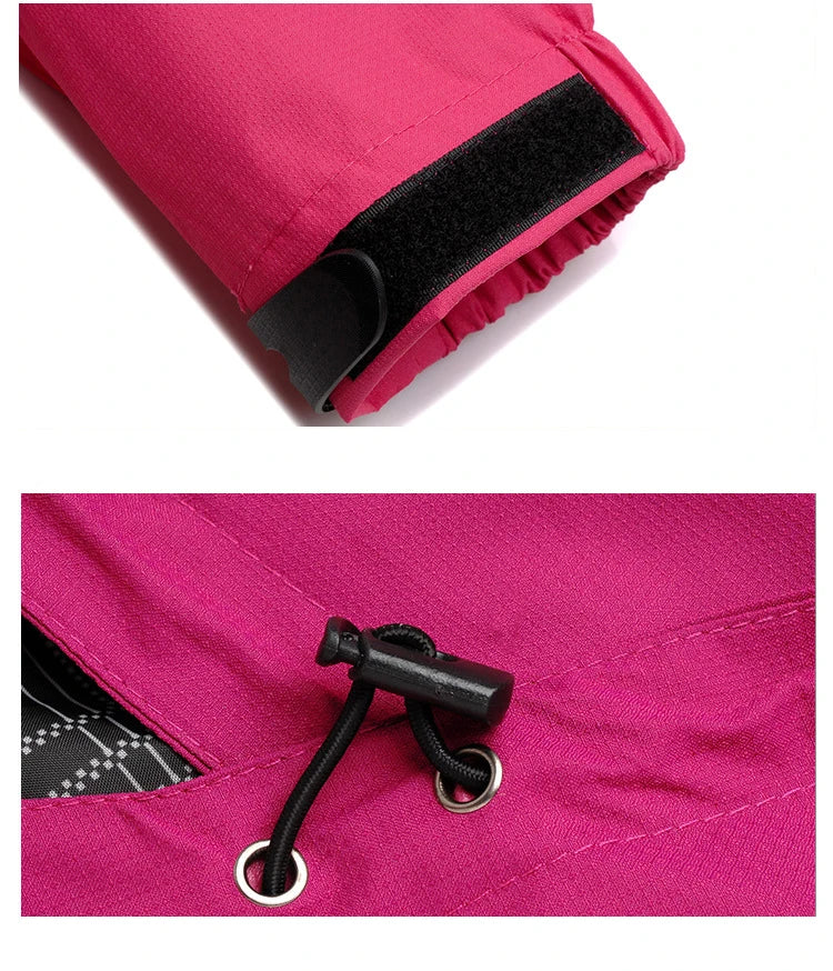 Women’s Waterproof Windbreaker – Lightweight Outdoor Hiking Jacket