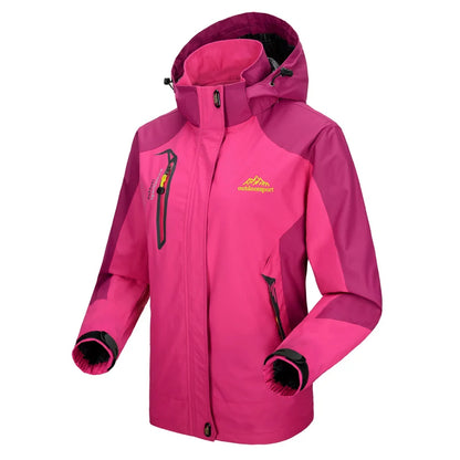 Women’s Waterproof Windbreaker – Lightweight Outdoor Hiking Jacket