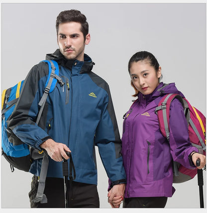 Women’s Waterproof Windbreaker – Lightweight Outdoor Hiking Jacket