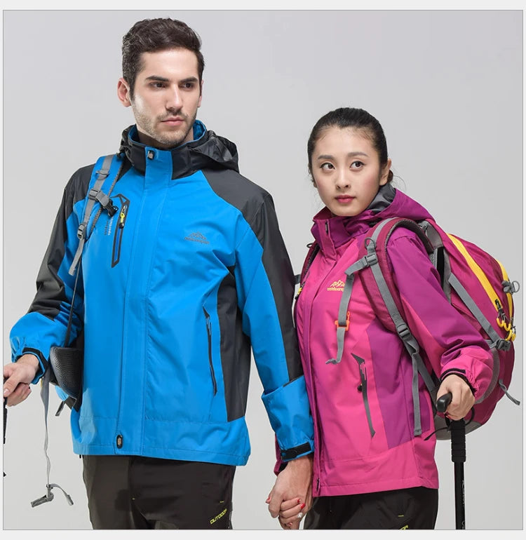 Women’s Waterproof Windbreaker – Lightweight Outdoor Hiking Jacket