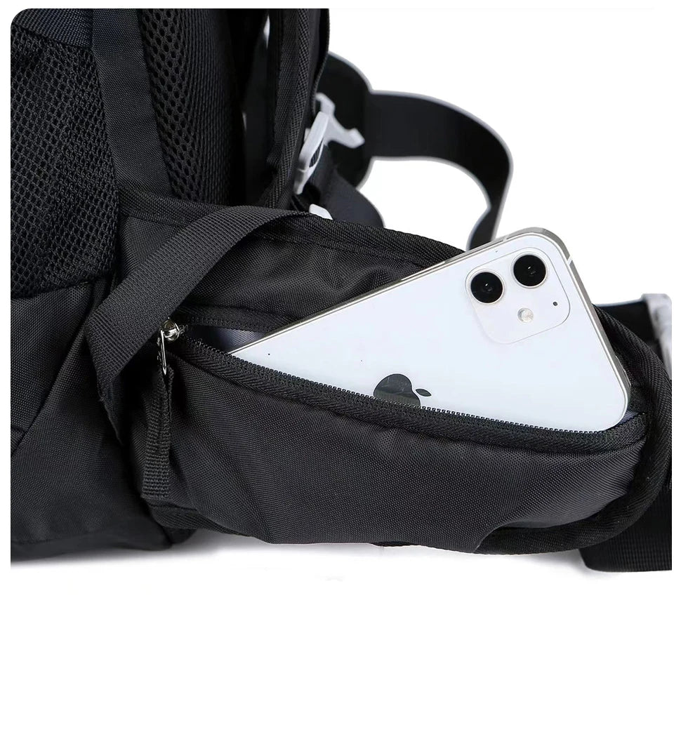 50L Waterproof Hiking Backpack with Rain Cover – Trekking Rucksack