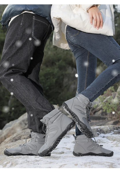 Waterproof Winter Ankle Boots – Warm Outdoor (Unisex)