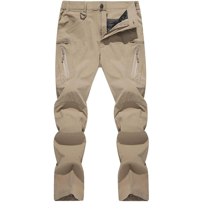 Men’s Quick-Dry Nylon Hiking Pants – Lightweight Cargo Outdoor