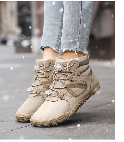 Waterproof Winter Ankle Boots – Warm Outdoor (Unisex)