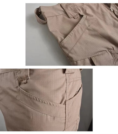 Men’s Waterproof Outdoor Cargo Shorts – Summer Lightweight