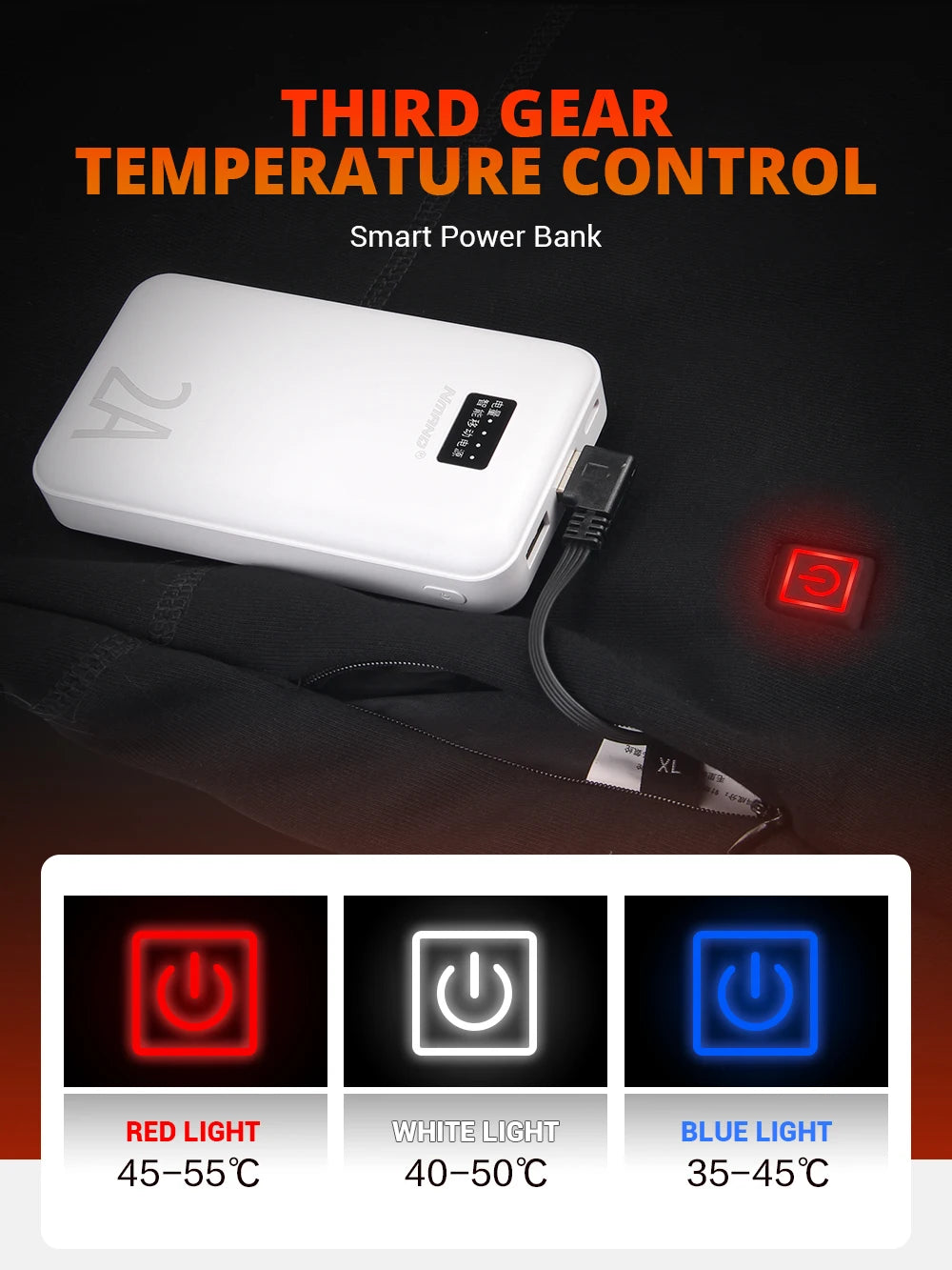 Heated Thermal Underwear Set – USB Electric (Unisex)