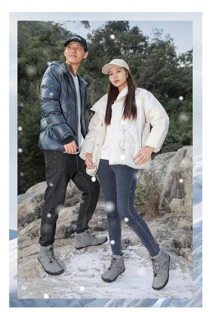 Waterproof Winter Ankle Boots – Warm Outdoor (Unisex)