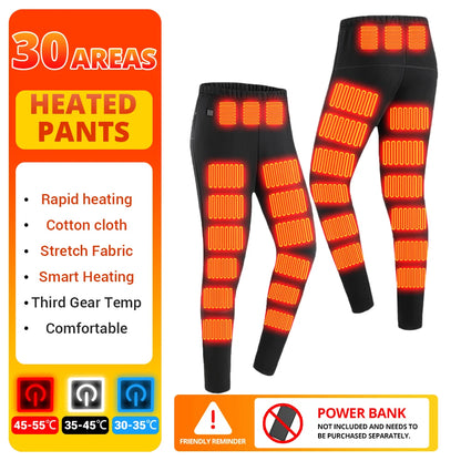 Heated Thermal Underwear Set – USB Electric (Unisex)