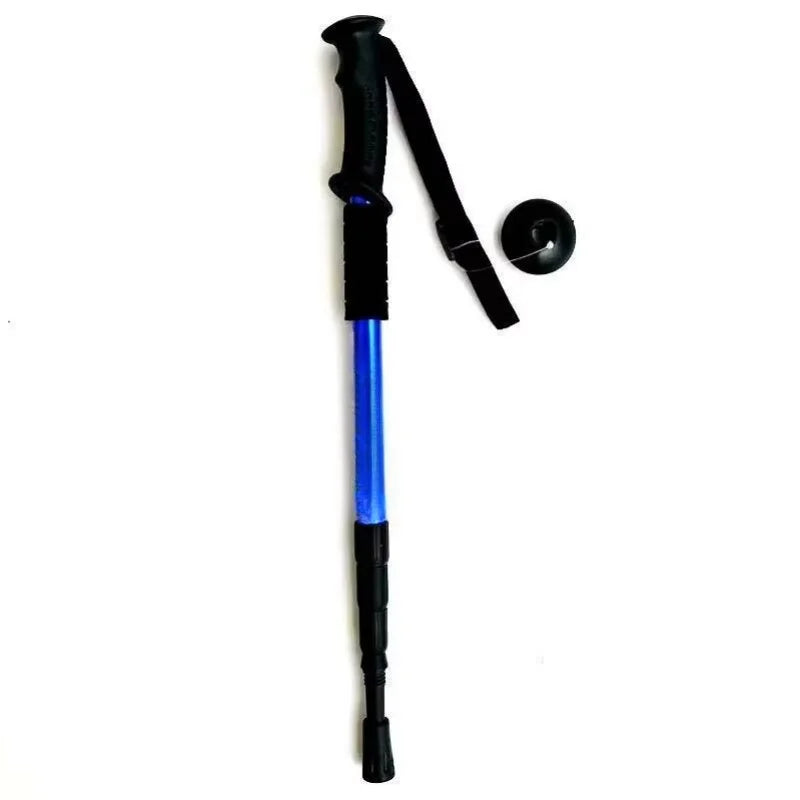 Ultralight Foldable Trekking Poles – Shock-Absorbing Hiking Staff