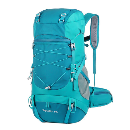 50L Waterproof Hiking Backpack with Rain Cover – Trekking Rucksack