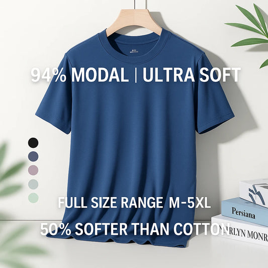 Men’s Modal Soft Touch T-Shirt - Crew Neck