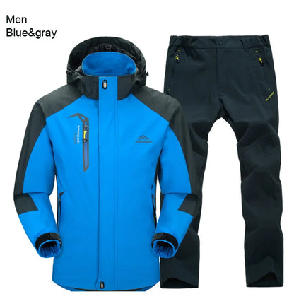Men’s Waterproof Hiking Jacket & Pants Set