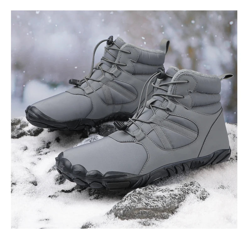 Waterproof Winter Ankle Boots – Warm Outdoor (Unisex)