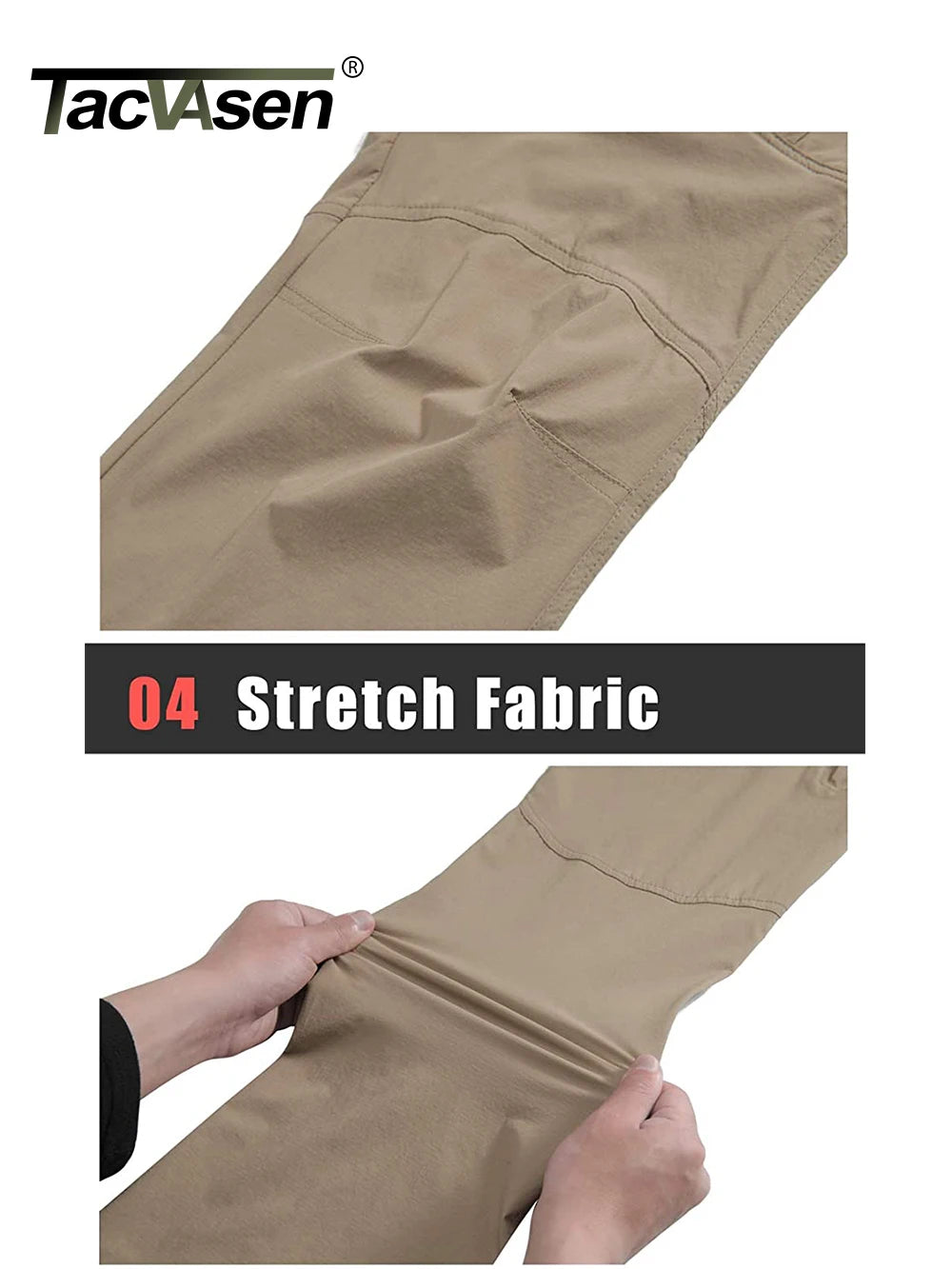 Men’s Quick-Dry Nylon Hiking Pants – Lightweight Cargo Outdoor