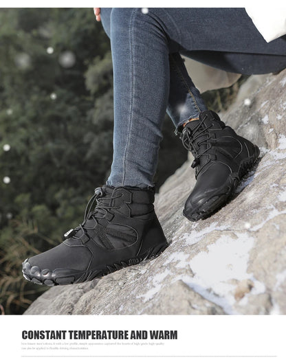 Waterproof Winter Ankle Boots – Warm Outdoor (Unisex)