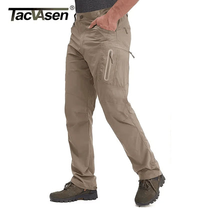 Men’s Quick-Dry Nylon Hiking Pants – Lightweight Cargo Outdoor