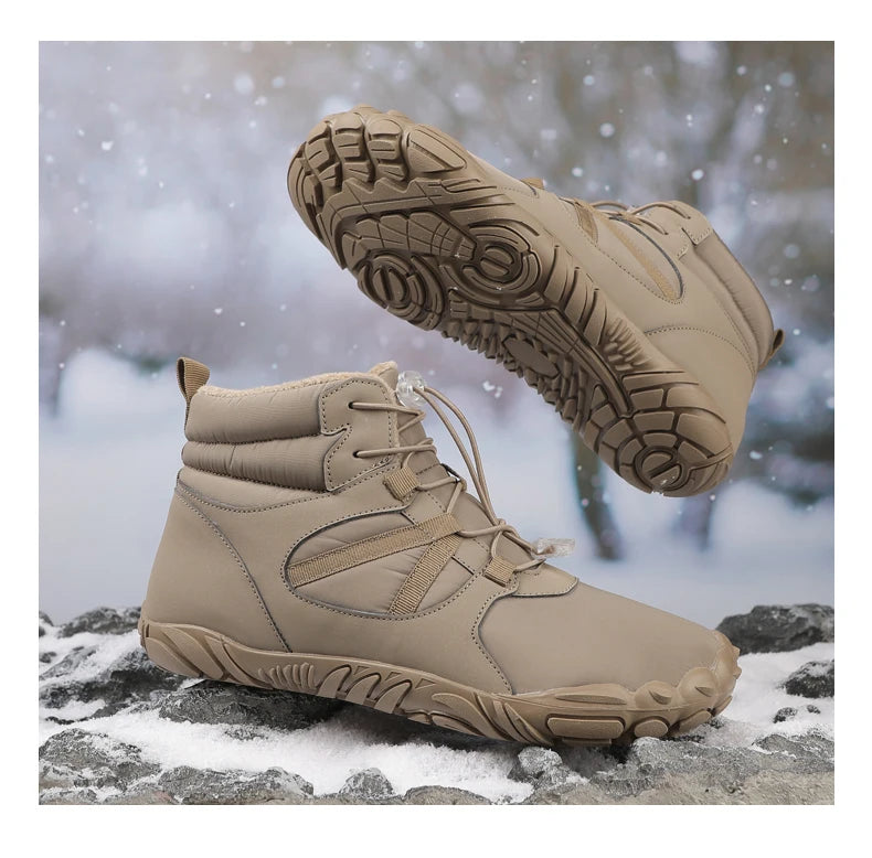 Waterproof Winter Ankle Boots – Warm Outdoor (Unisex)
