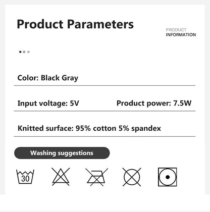 Heated Thermal Underwear Set – USB Electric (Unisex)