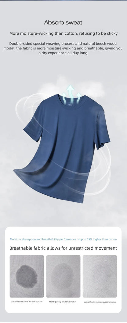 Men’s Modal Soft Touch T-Shirt - Crew Neck