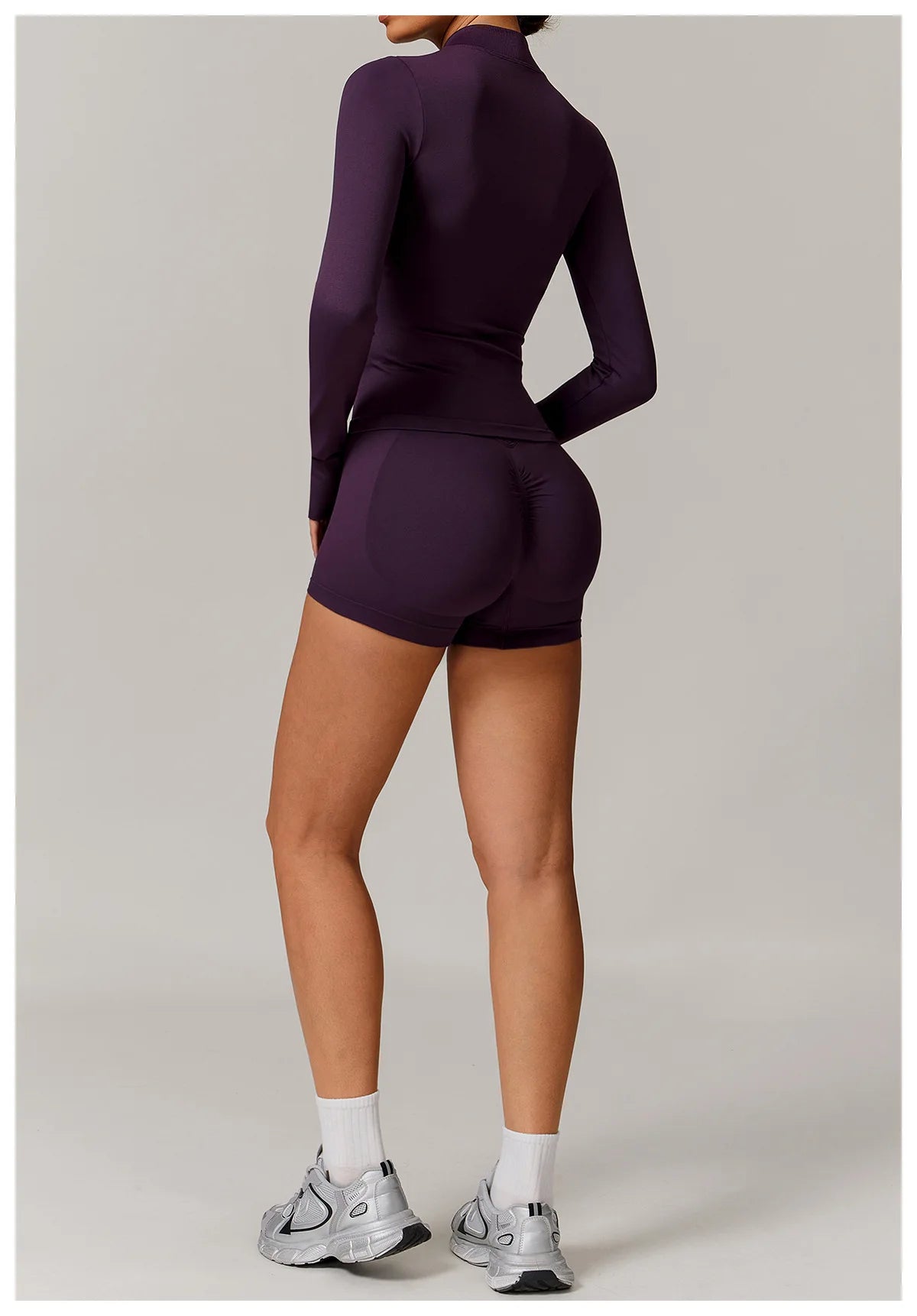 Women’s Seamless Gym Yoga Set – Leggings & Sports Bra