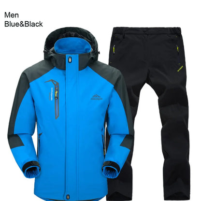 Men’s Waterproof Hiking Jacket & Pants Set