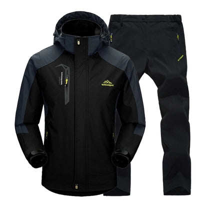 Men’s Waterproof Hiking Jacket & Pants Set