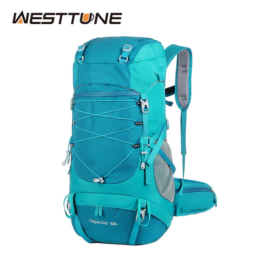 50L Waterproof Hiking Backpack with Rain Cover – Trekking Rucksack