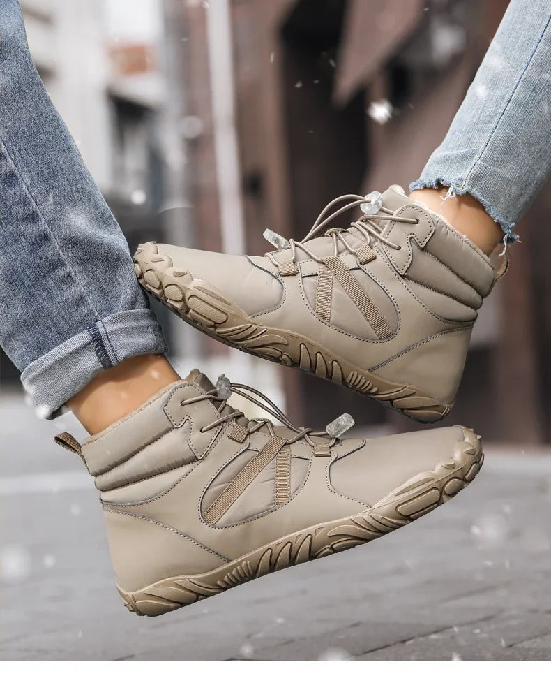 Waterproof Winter Ankle Boots – Warm Outdoor (Unisex)