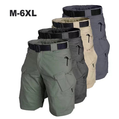 Men’s Waterproof Outdoor Cargo Shorts – Summer Lightweight