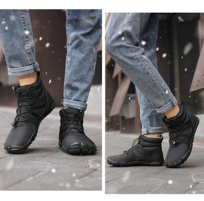 Waterproof Winter Ankle Boots – Warm Outdoor (Unisex)