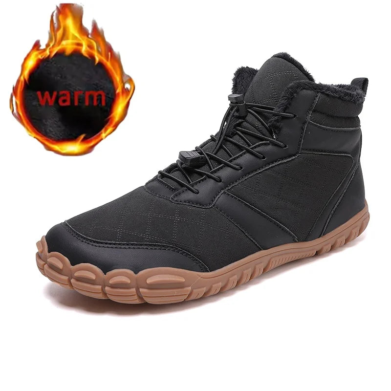 Waterproof Winter Ankle Boots – Warm Outdoor (Unisex)