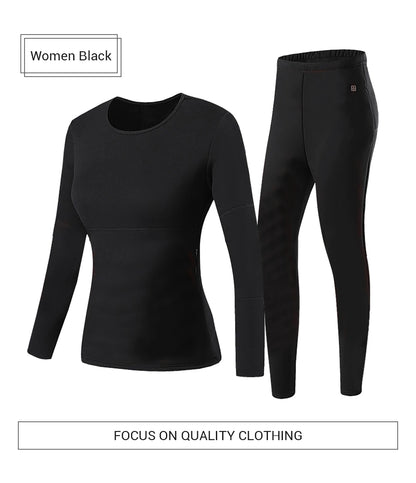 Heated Thermal Underwear Set – USB Electric (Unisex)