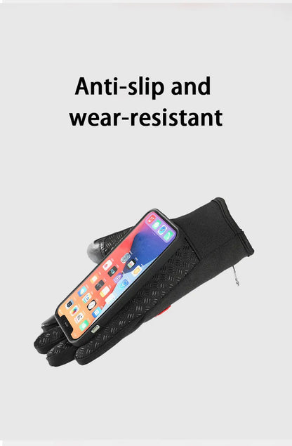 Waterproof Thermal Touch Screen Gloves – Winter Outdoor (Unisex)