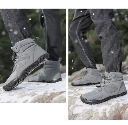 Waterproof Winter Ankle Boots – Warm Outdoor (Unisex)
