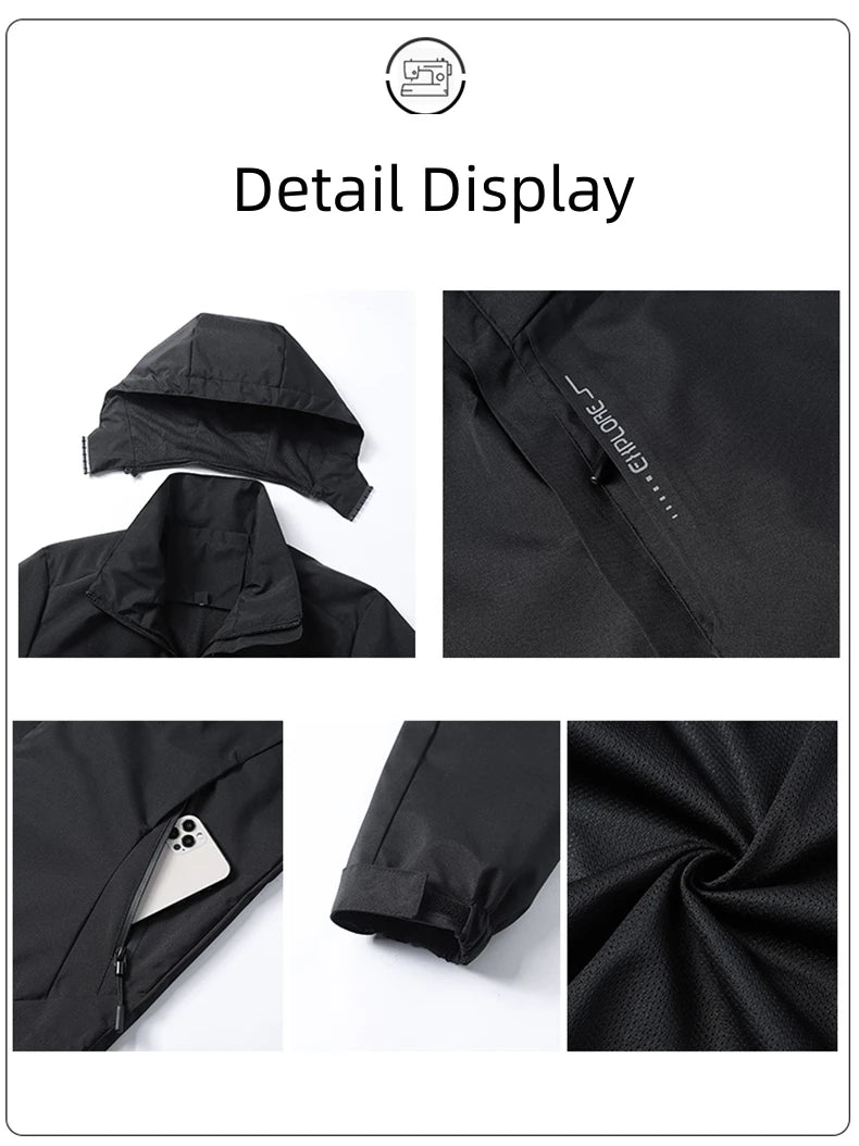 Men’s Waterproof Windproof Outdoor Jacket