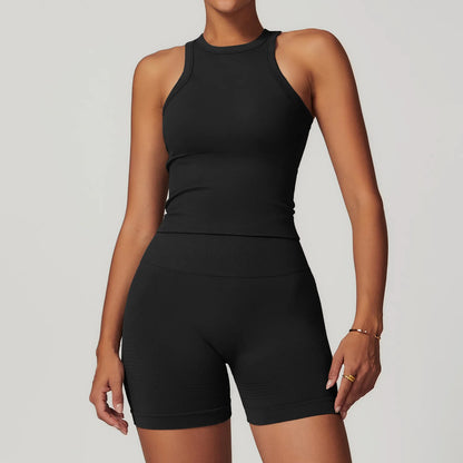 2/3/4PCS Yoga Set Gym Clothes Sportswear Seamless Yoga Suits For Women Fitness Long Sleeved Tracksuits Sports Bra Gym Leggings