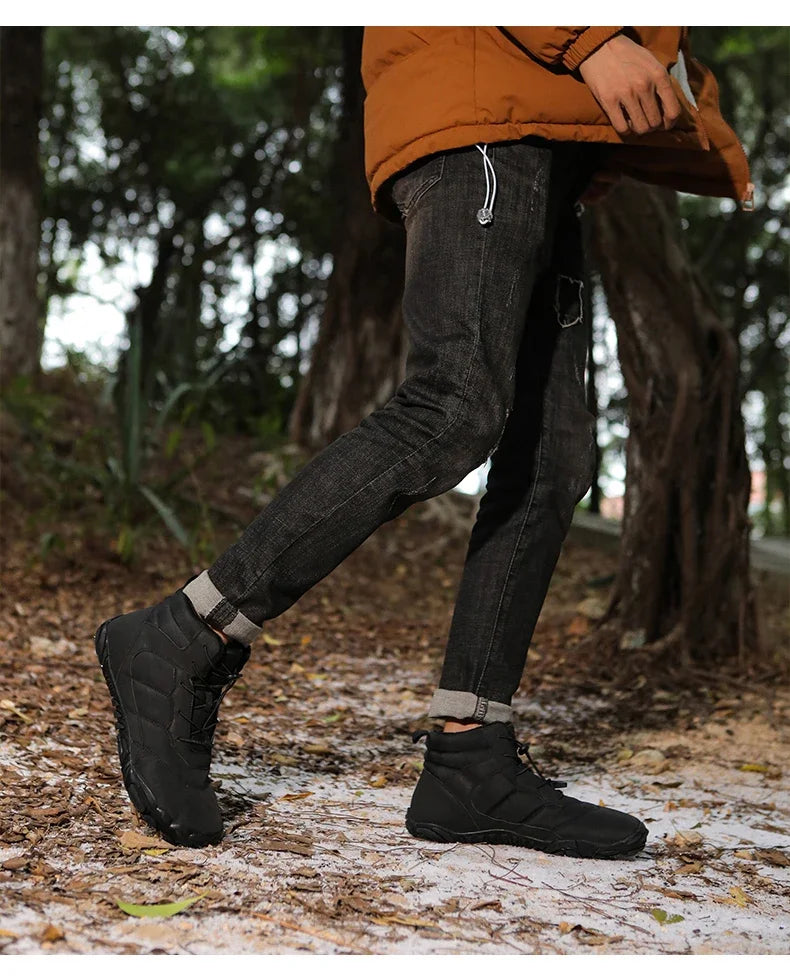 Waterproof Winter Ankle Boots – Warm Outdoor (Unisex)