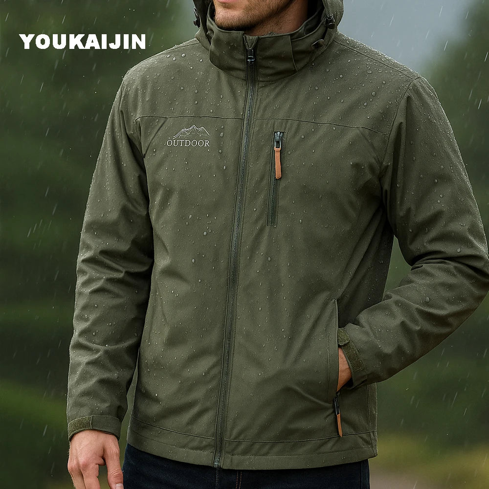 Men’s Lightweight Waterproof Tactical Jacket