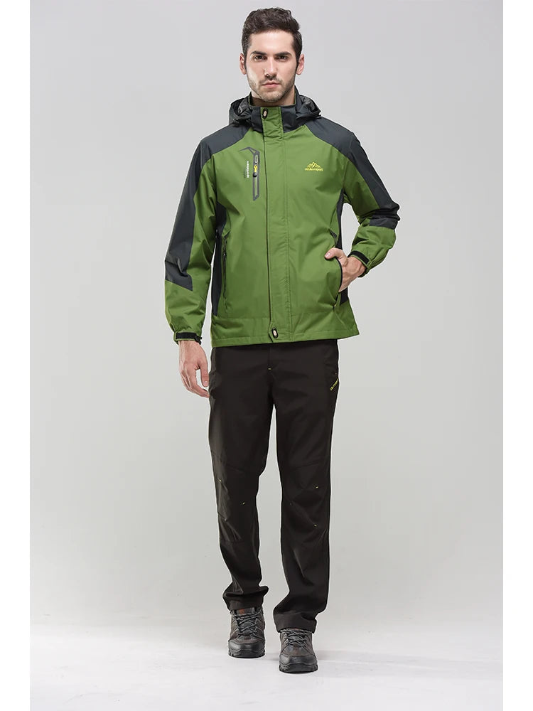 Men’s Waterproof Hiking Jacket & Pants Set