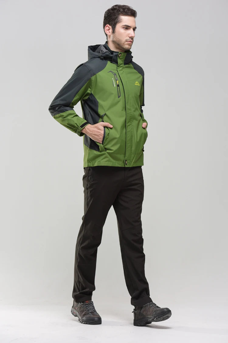 Men’s Waterproof Hiking Jacket & Pants Set