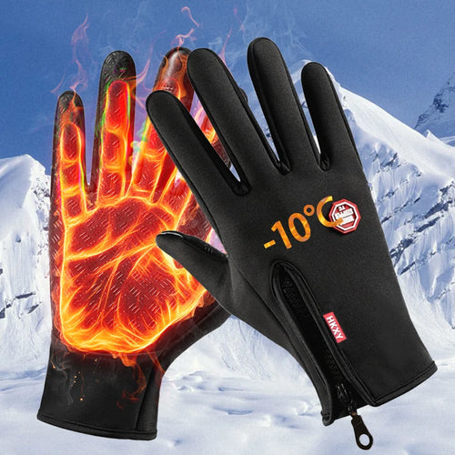 Waterproof Thermal Touch Screen Gloves – Winter Outdoor (Unisex)