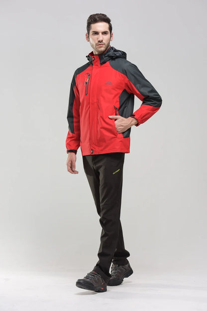 Men’s Waterproof Hiking Jacket & Pants Set