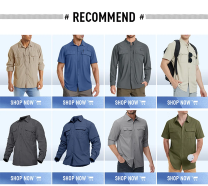 Men’s Quick-Dry Nylon Hiking Pants – Lightweight Cargo Outdoor