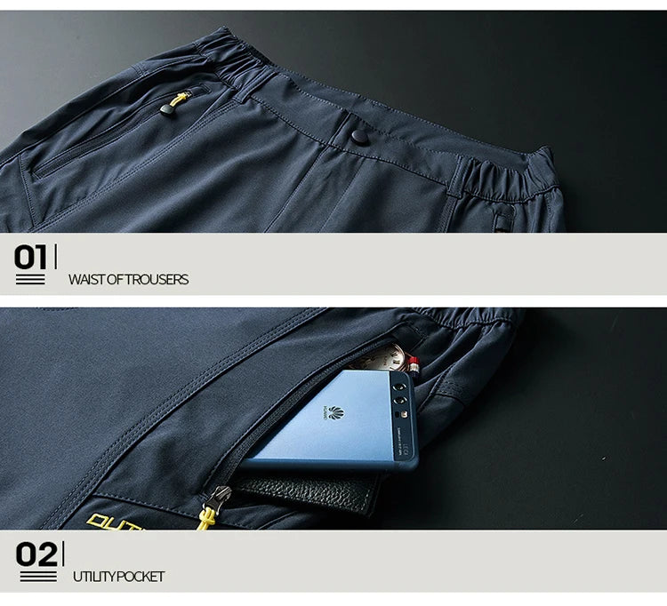 Men’s Waterproof Hiking Jacket & Pants Set