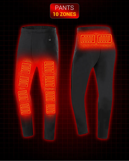 Heated Thermal Underwear Set – USB Electric (Unisex)