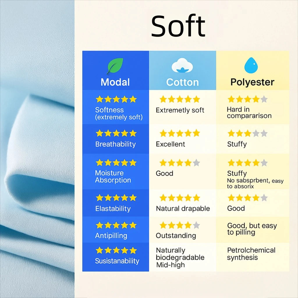 Men’s Modal Soft Touch T-Shirt - Crew Neck