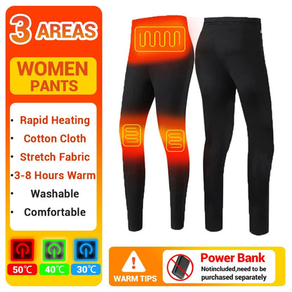 Heated Thermal Underwear Set – USB Electric (Unisex)